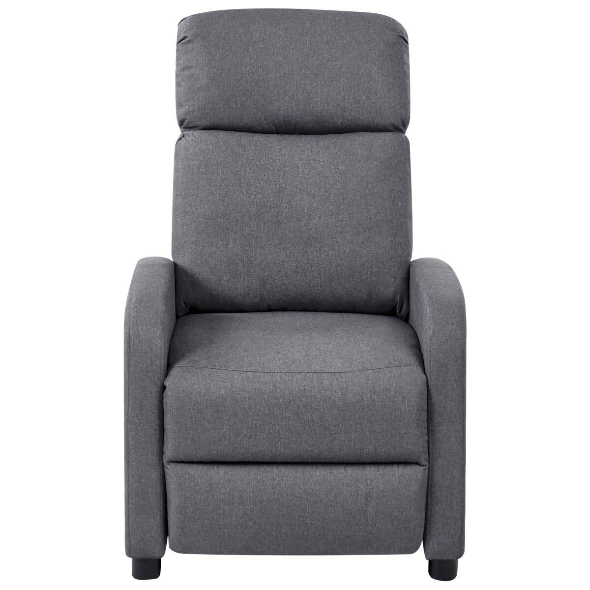 Rozkładany fotel EMINENCE Len syntetyczny Szary