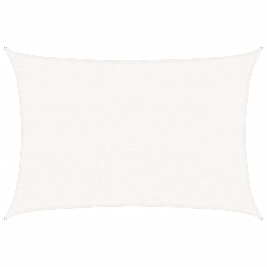 vidaXL Żagiel przeciwsłoneczny, 160 g/m², biały, 2,5x3,5 m, HDPE