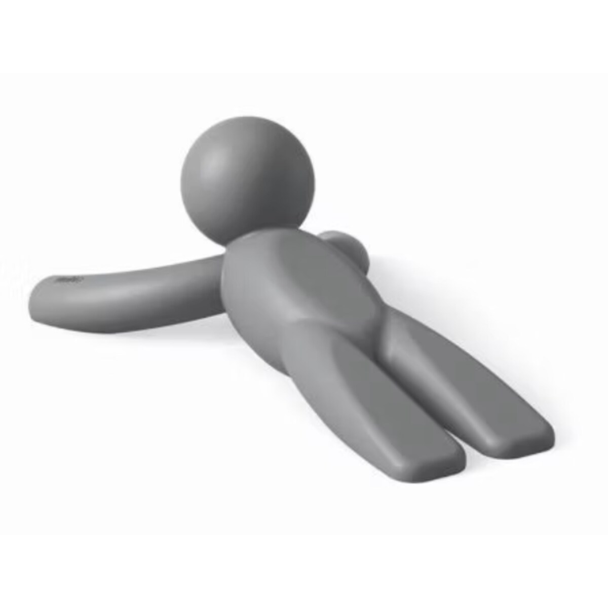 Zestaw 2 stoperów do drzwi (szarych) Buddy Umbra