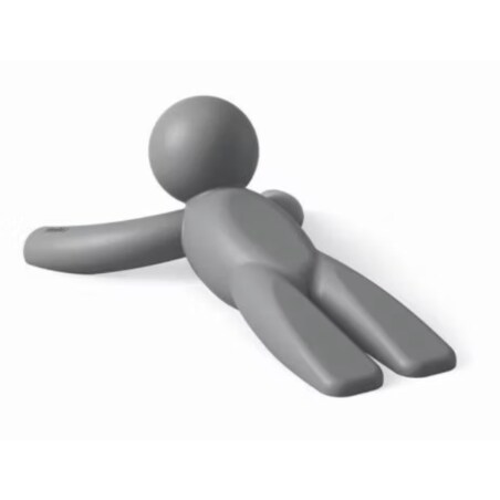 Zestaw 2 stoperów do drzwi (szarych) Buddy Umbra