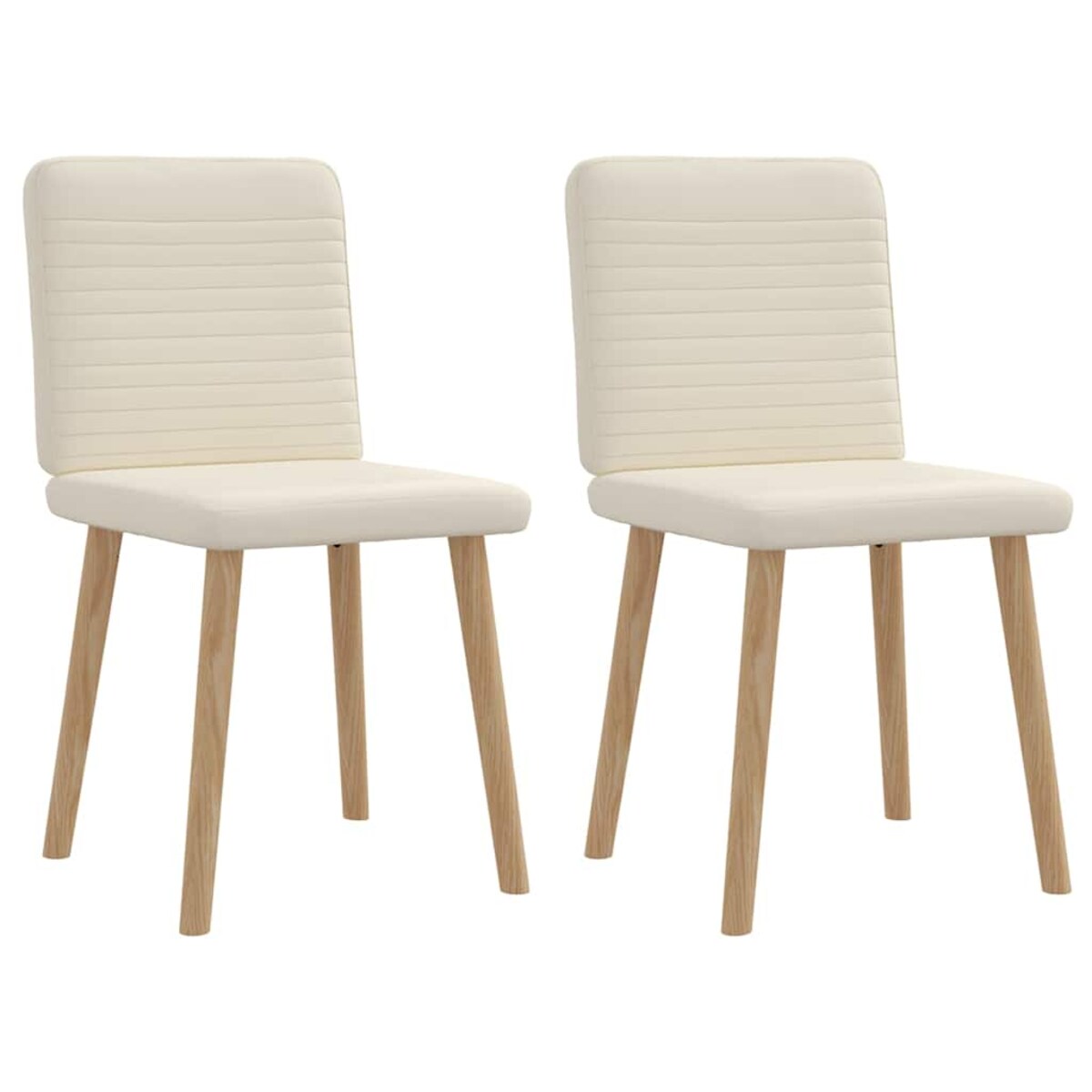 vidaXL Krzesła stołowe, 2 szt., lniane