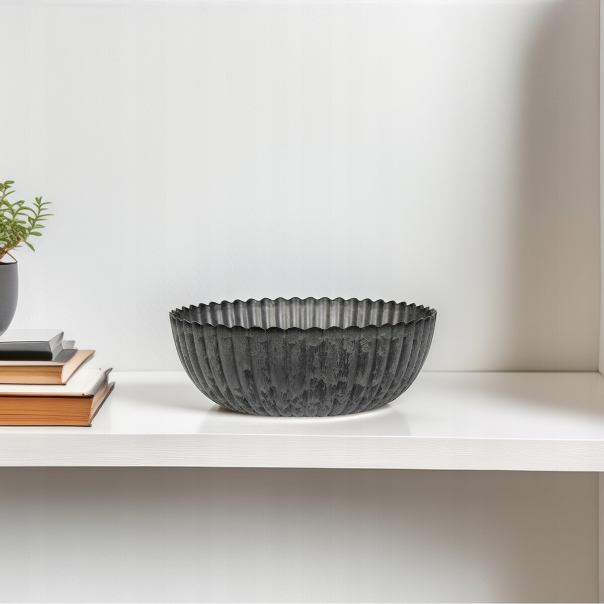 MISA MISKA PATERA NA OWOCE DEKORACJE 25cm DEKORACYJNA TWORZYWO DO OGRODU