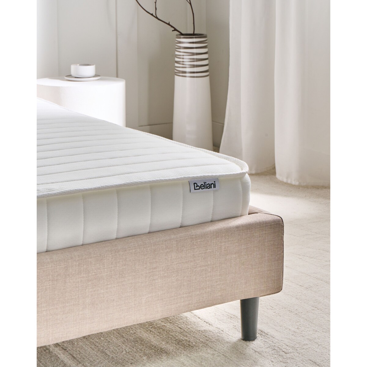 Materac kieszeniowy z pianką termoelastyczną DELIGHTFUL H3/4 twardy 120 x 200 cm