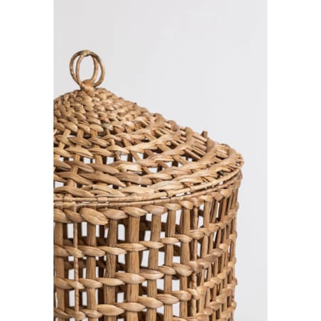 Komplet 2 koszy z hiacyntu wodnego Daire