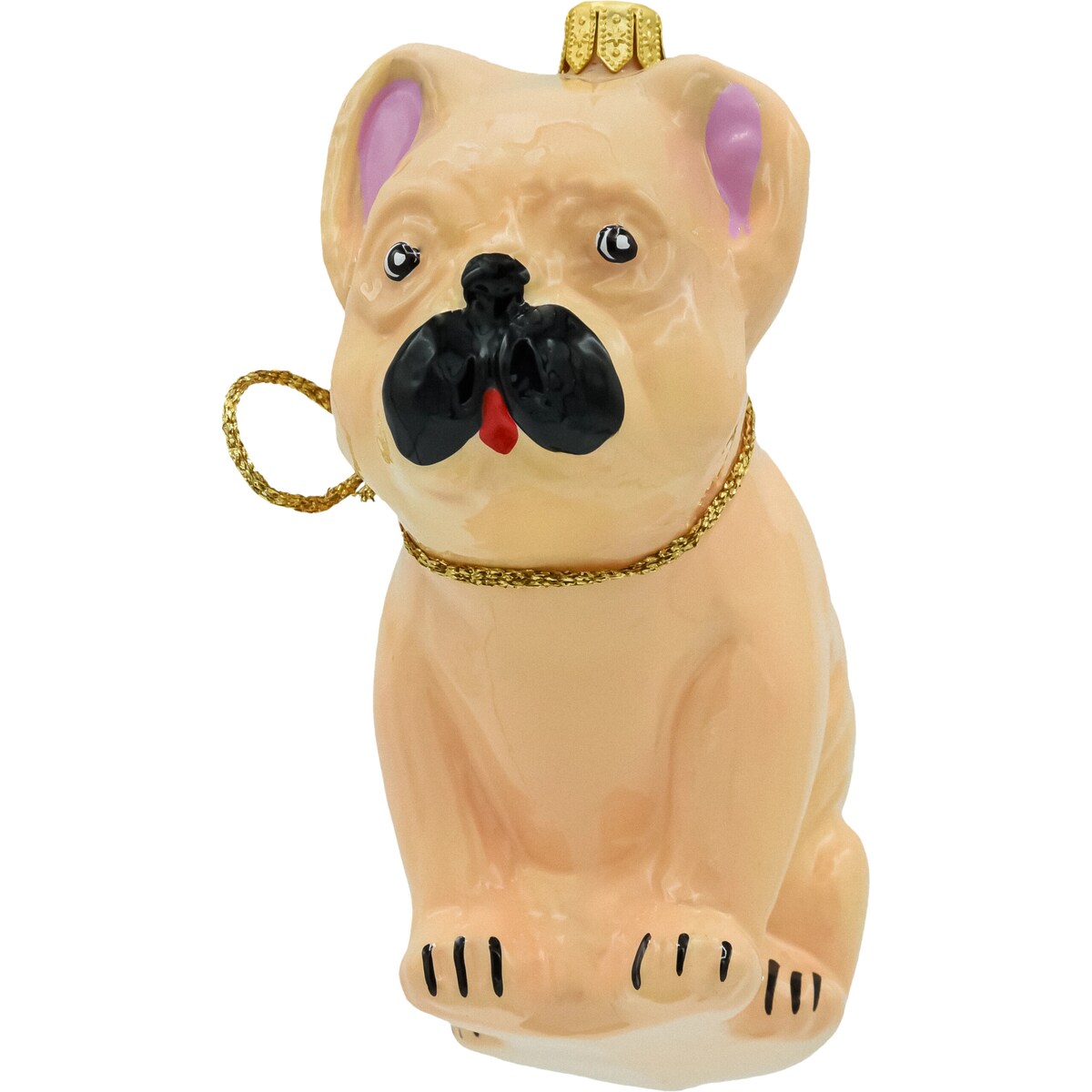 Bombka choinkowa szklana: Buldog