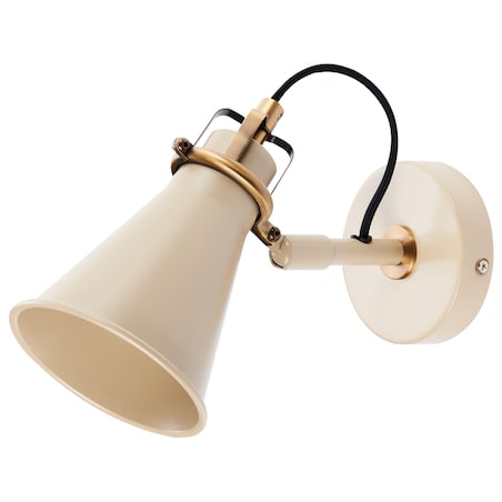 Zestaw 2 lamp ściennych MOYOLA Beżowy Metal Regulowana