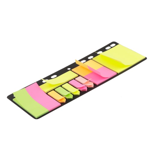 Karteczki samoprzylepne, zakładki indeksujące zestaw 11x25 k MP PN822