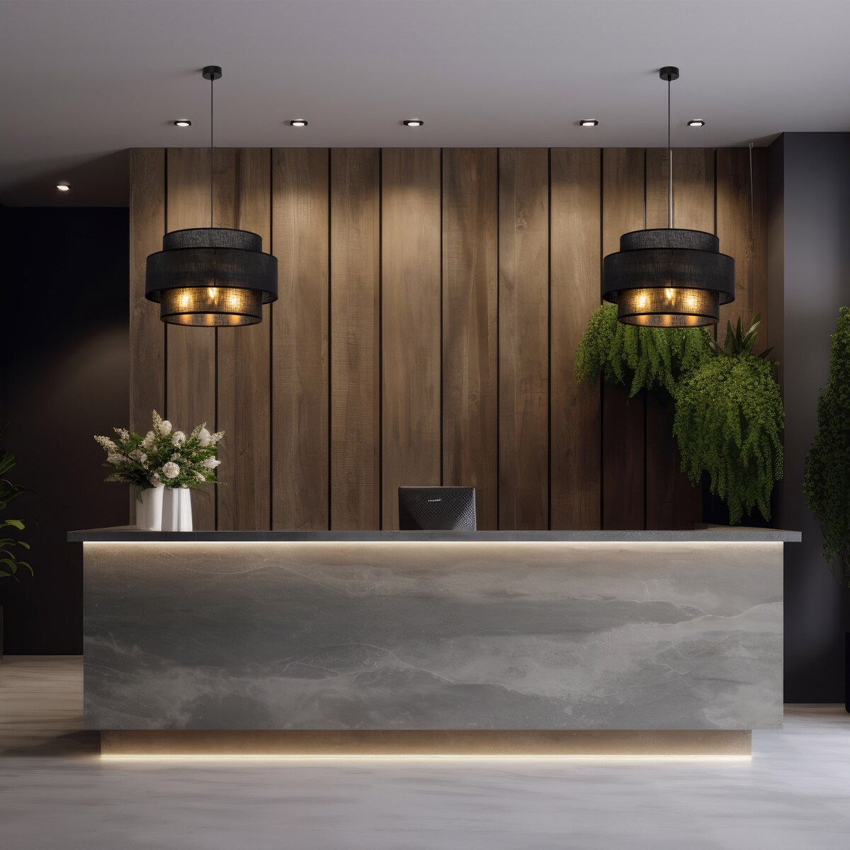 Lampa wisząca CALISTO BLACK 5099 TK Lighting czarna metalowa 3xE27 regulowana do salonu i jadalni