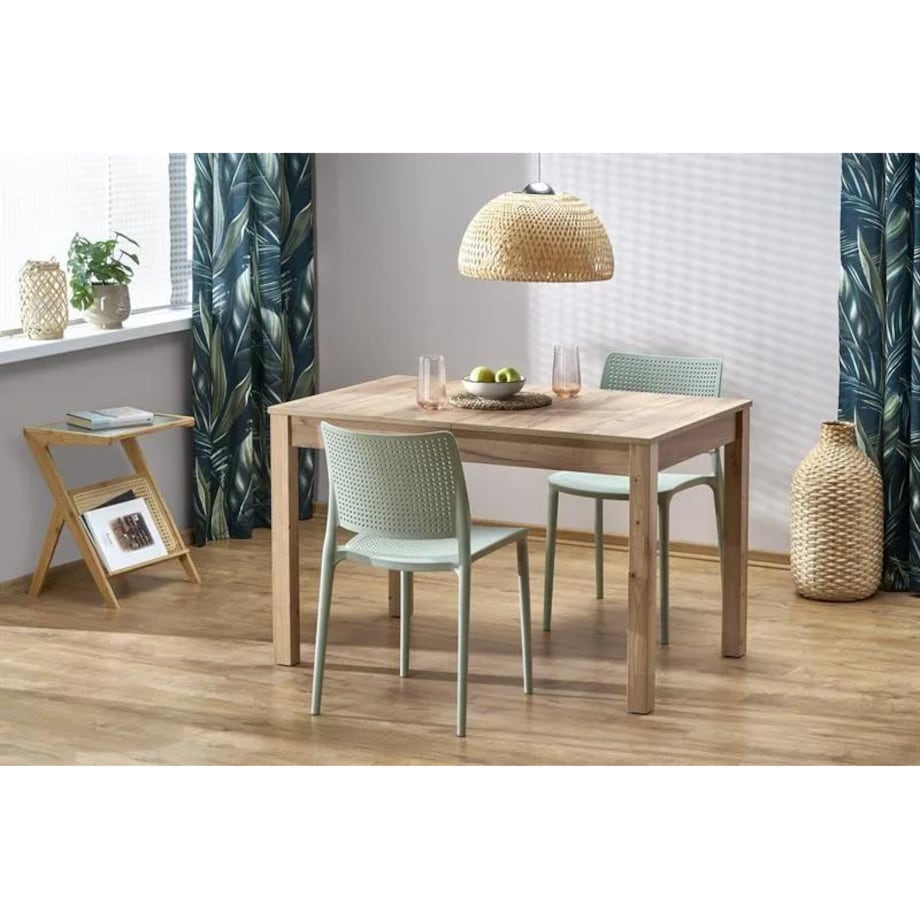 Stół rozkładany MAURYCY 118(158)x75 dąb craft