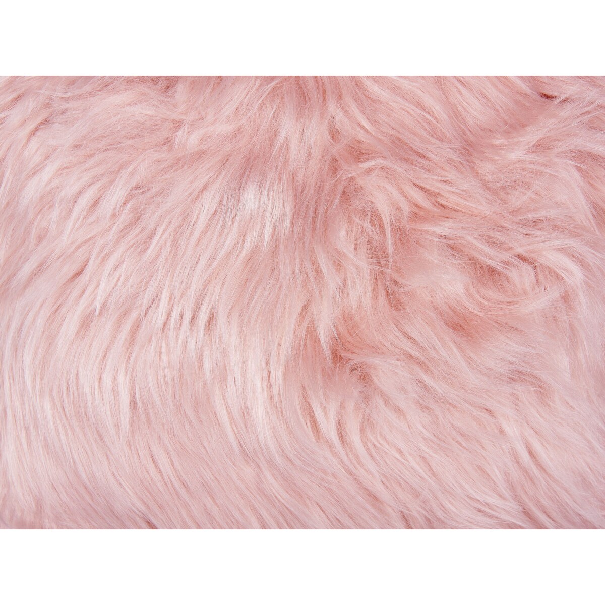 2 poduszki dekoracyjne włochacze 42 x 42 cm różowe LUBHA