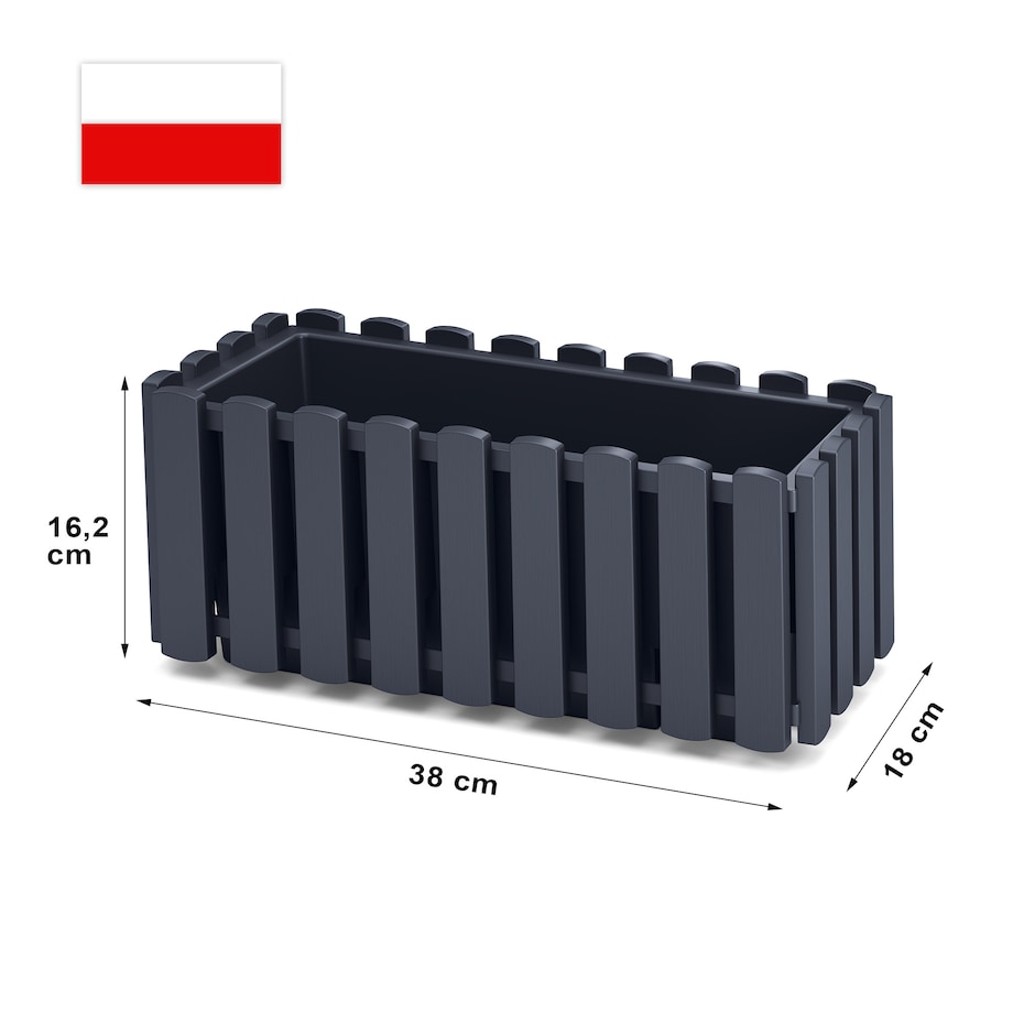 Donica Doniczka Ogrodowa Na Taras Balkon Kwietnik Skrzynka Balkonowa