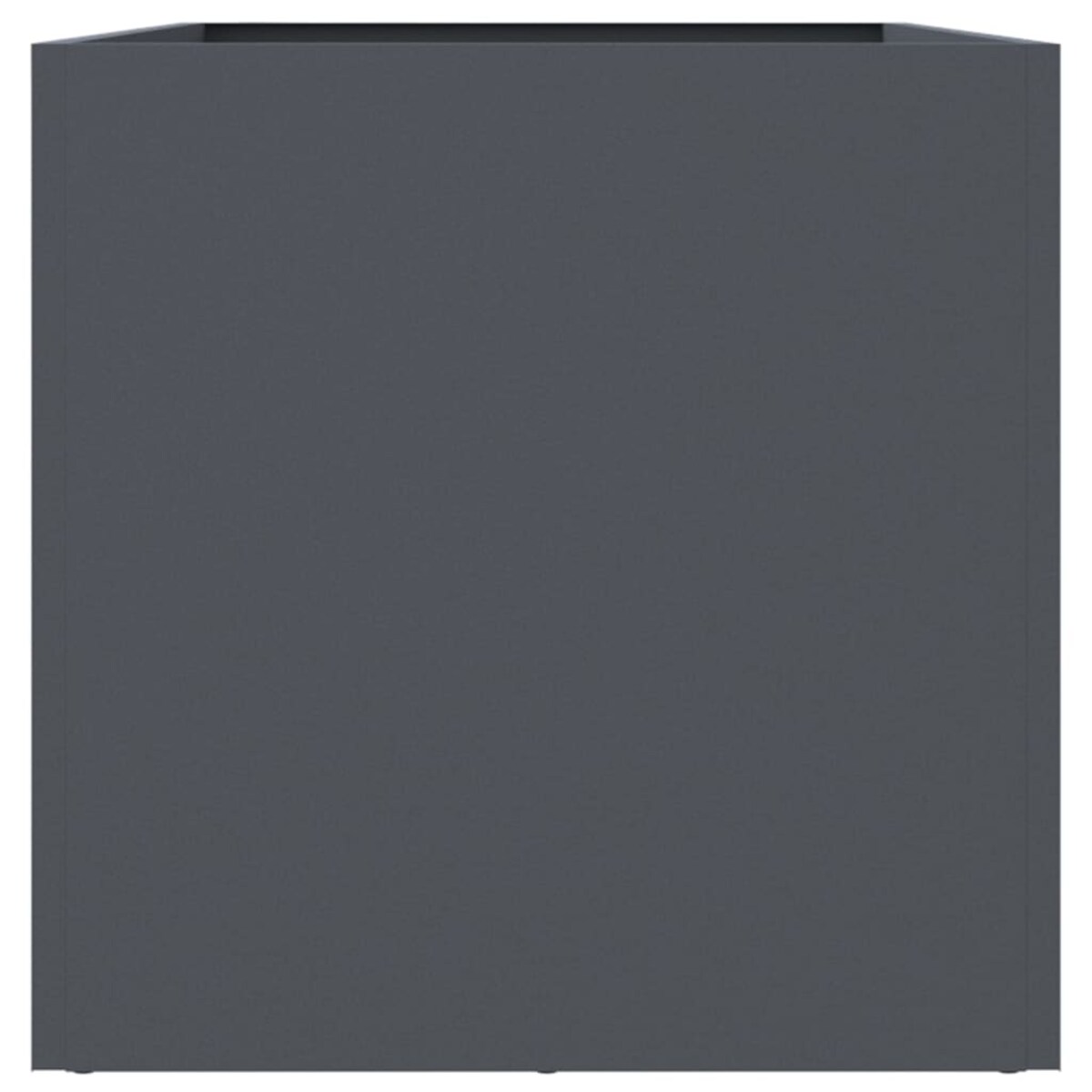 vidaXL Donica, antracytowa, 62x30x29 cm, stal