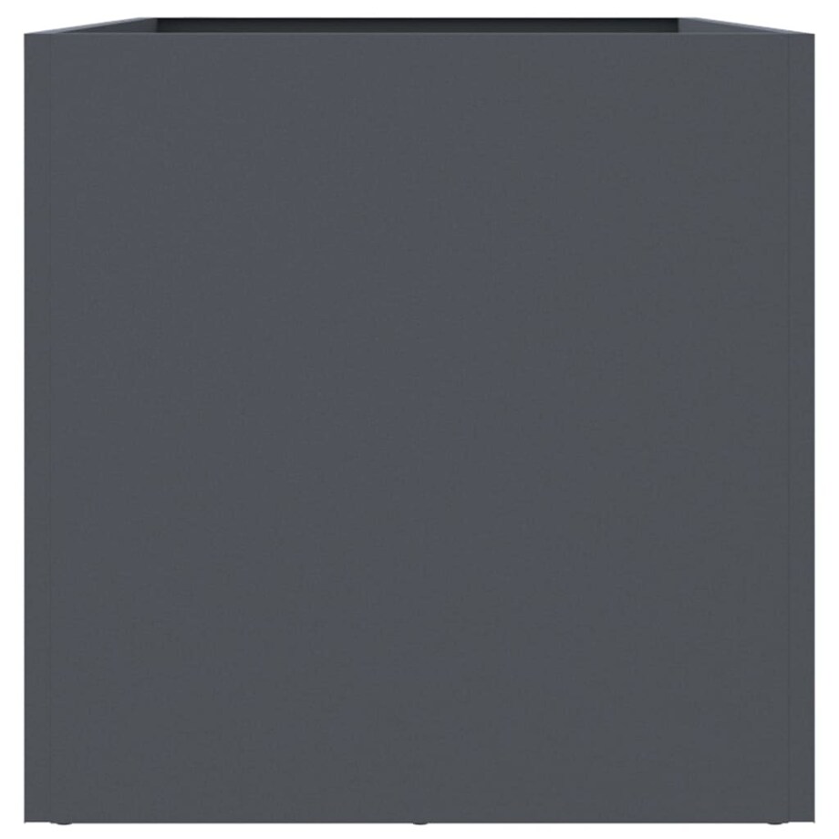 vidaXL Donica, antracytowa, 62x30x29 cm, stal