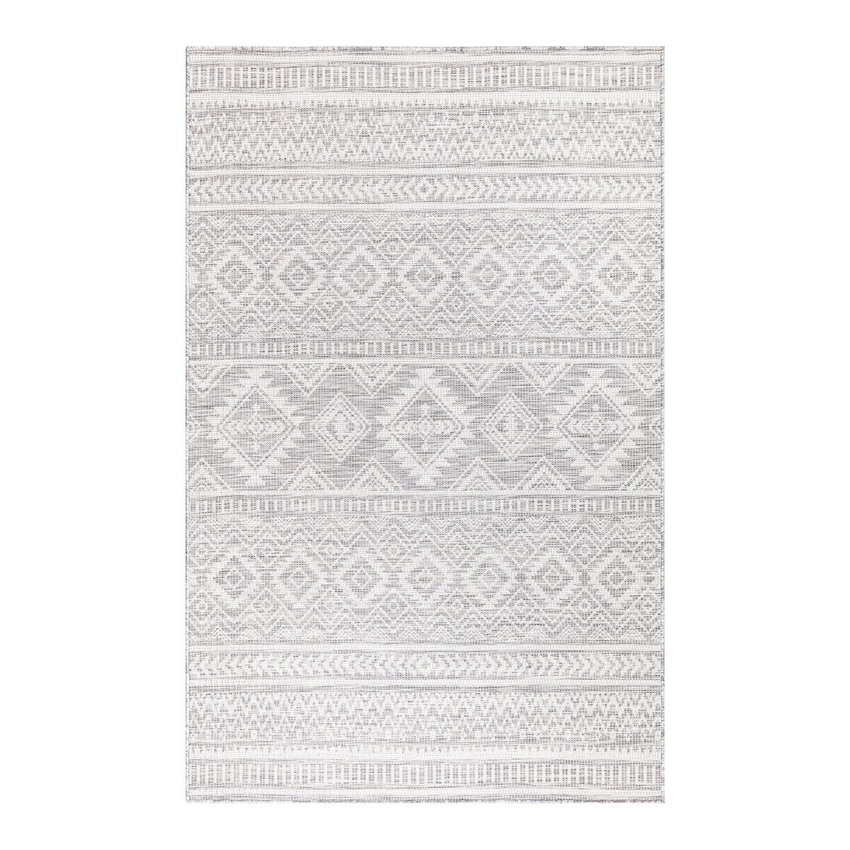 Dywan na zewnątrz i do wnętrz boho Paloa 35220 Szary 160x230