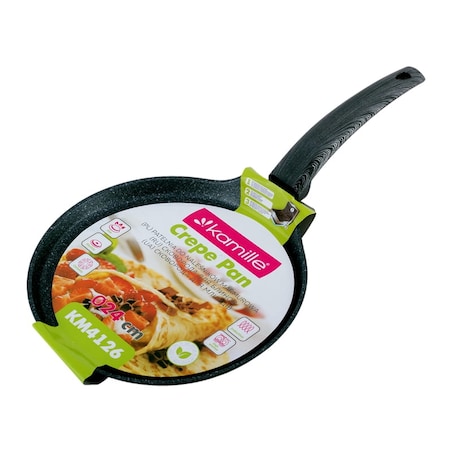 Patelnia marmurowa do smażenia naleśników naleśnikowa 24cm indukcja KAMILLE