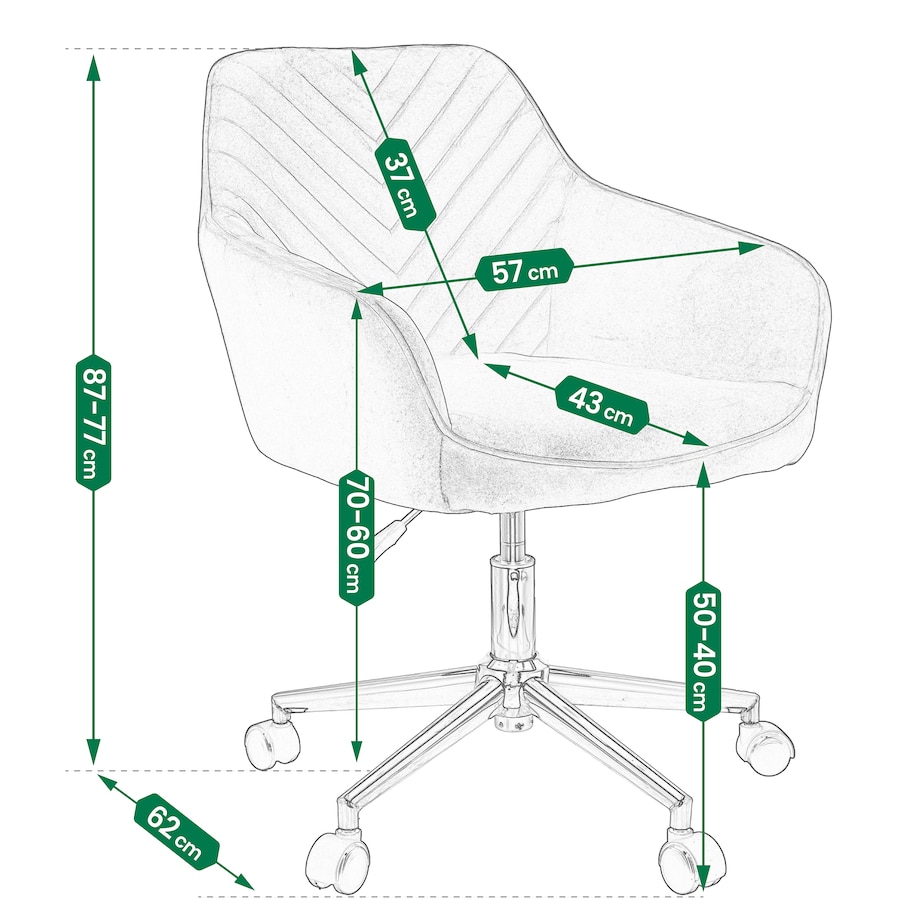 Fotel NAPOLI beżowy na srebrnej stopie