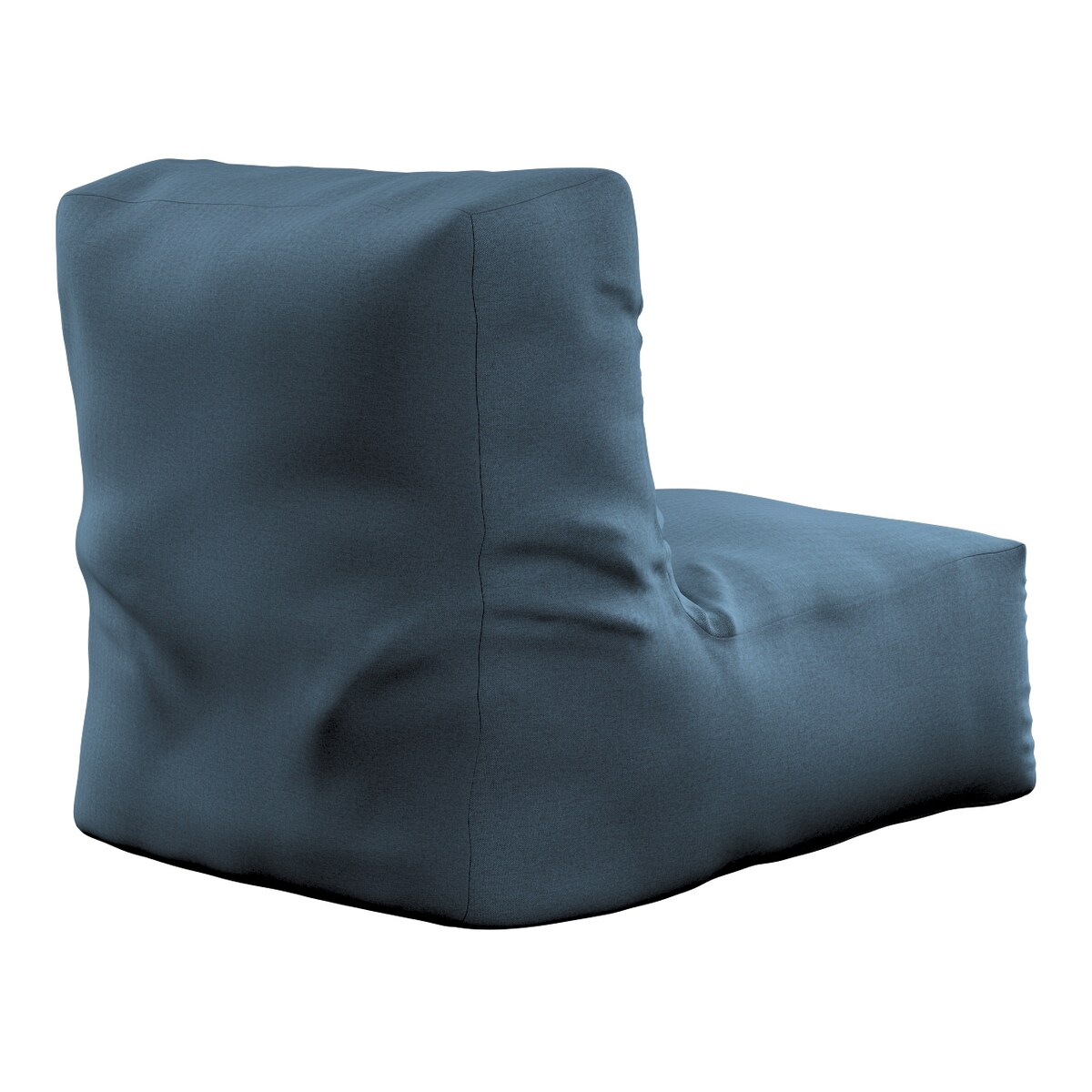 Pufa - fotel, niebieski, 67 x 31 x 75 cm, Etna