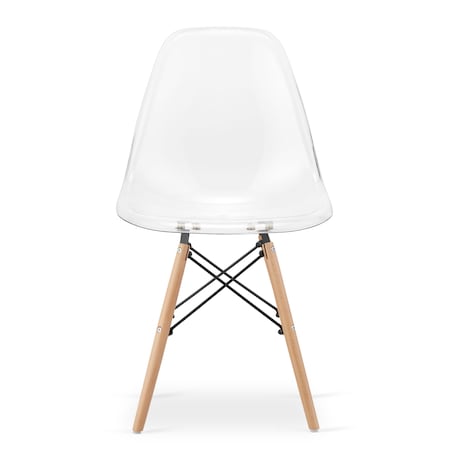 Krzesło Do Jadalni Kuchni Salonu Gabinetu Przezroczyste