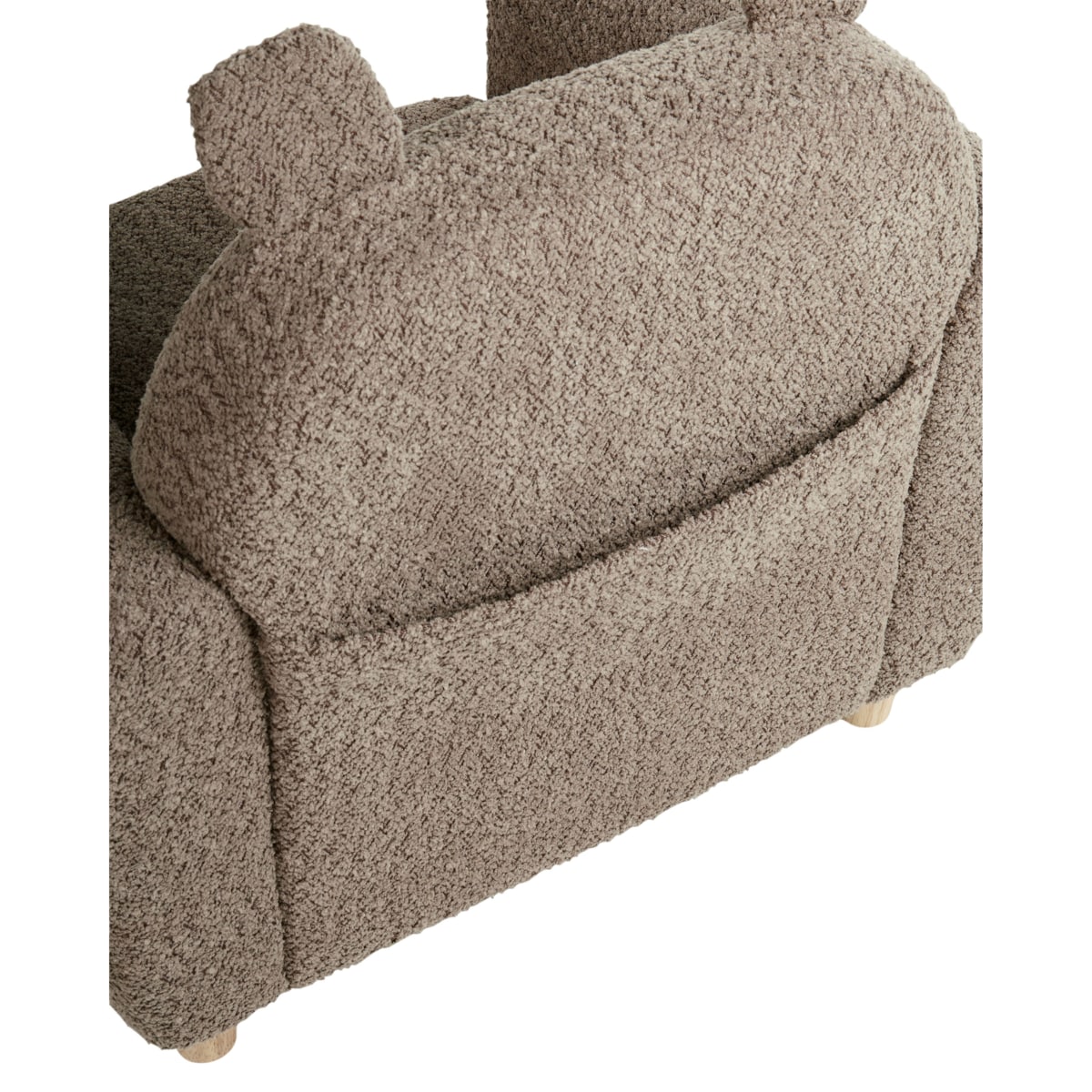 Fotel dziecięcy MARIBO Boucle Brązowy