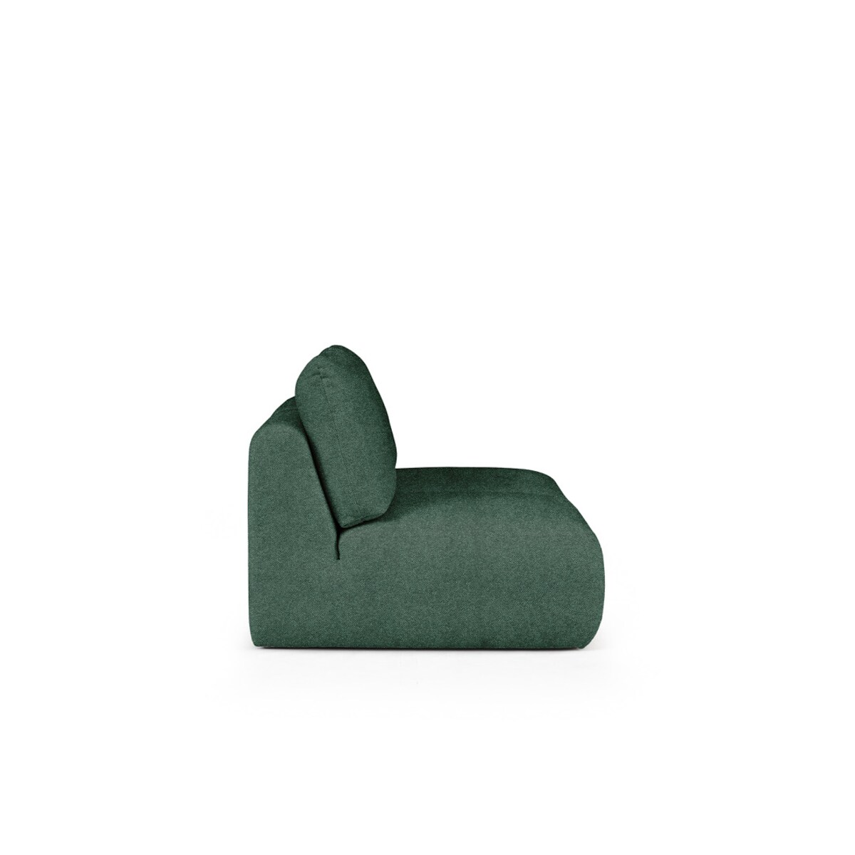 Mirel Sofa 2 osobowa bez podłokietników zielona