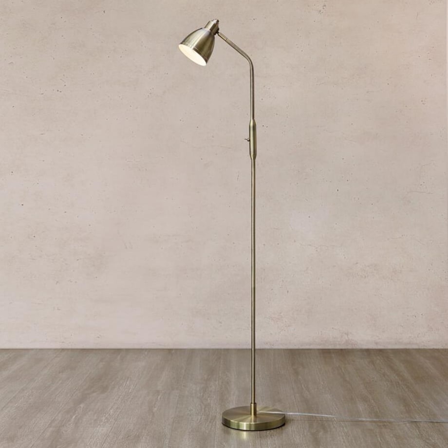 Podłogowa lampa Story 108715 Markslojd metalowa mosiądz