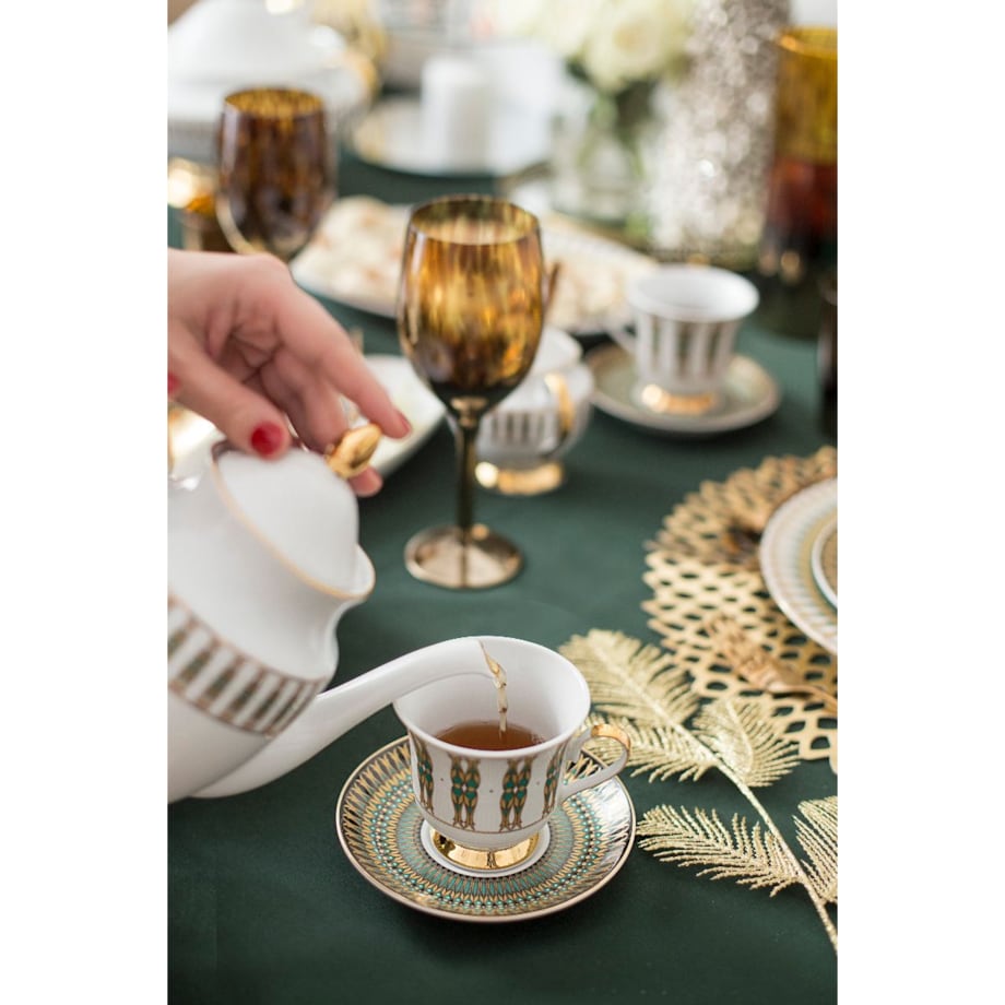 Garnitur do kawy dla 6 osób 22 el. Astra India G413