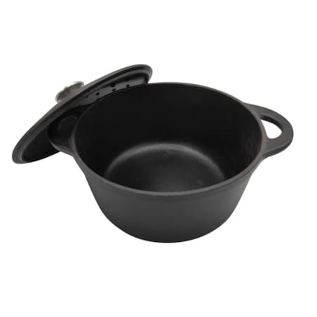 Garnek żeliwny na indukcję czarny 22cm 2.4L KINGHOFF