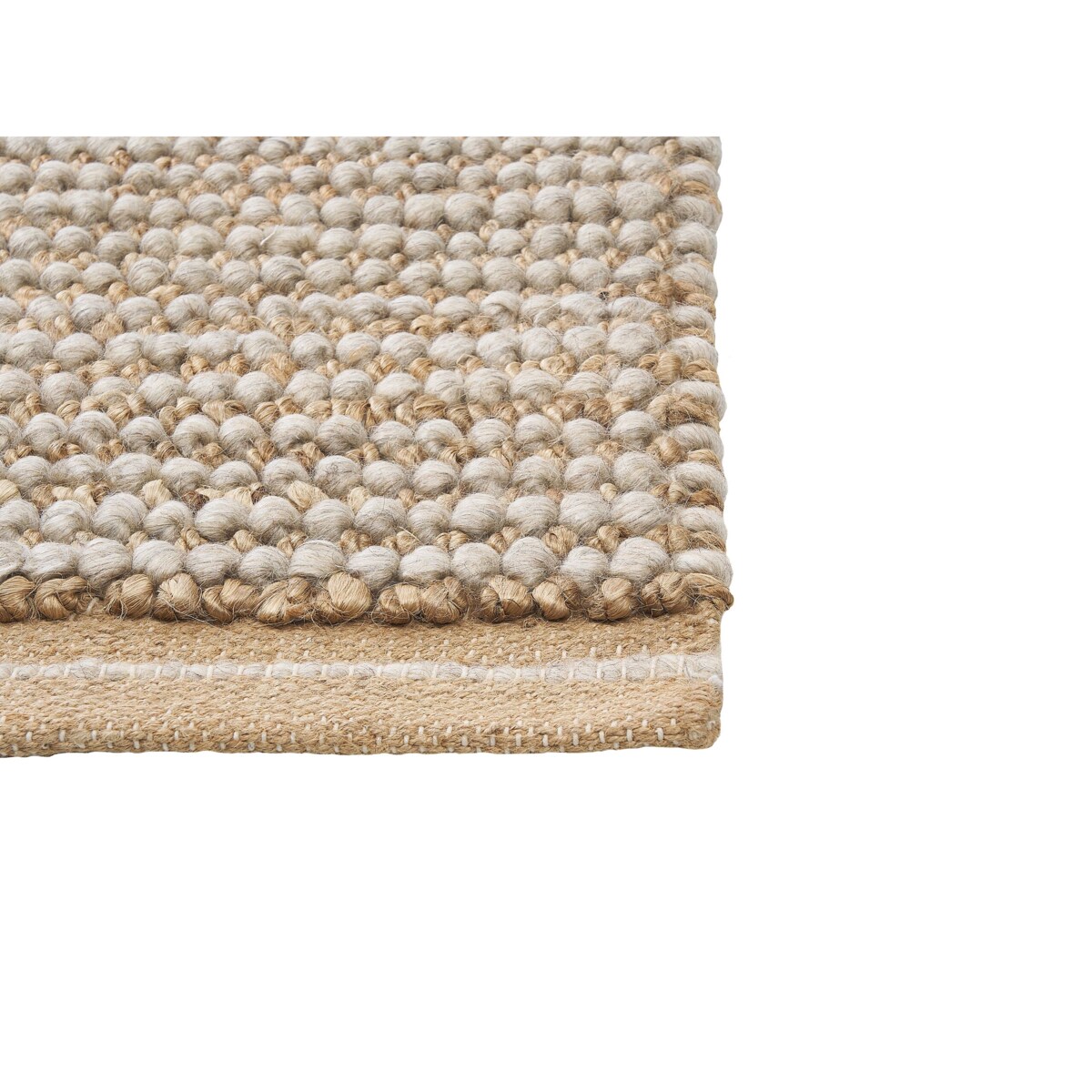 Dywan wełniany 80 x 150 cm beżowy BANOO