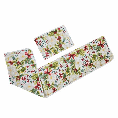 Bieżnik świąteczny Very Holly Christmas – 50 × 220 cm