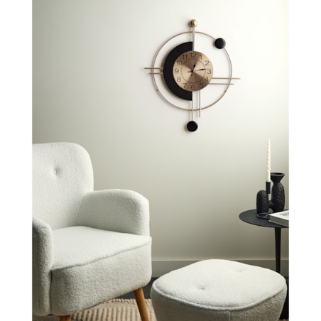 Zegar ścienny ALLOGNY Żelazo Złoty