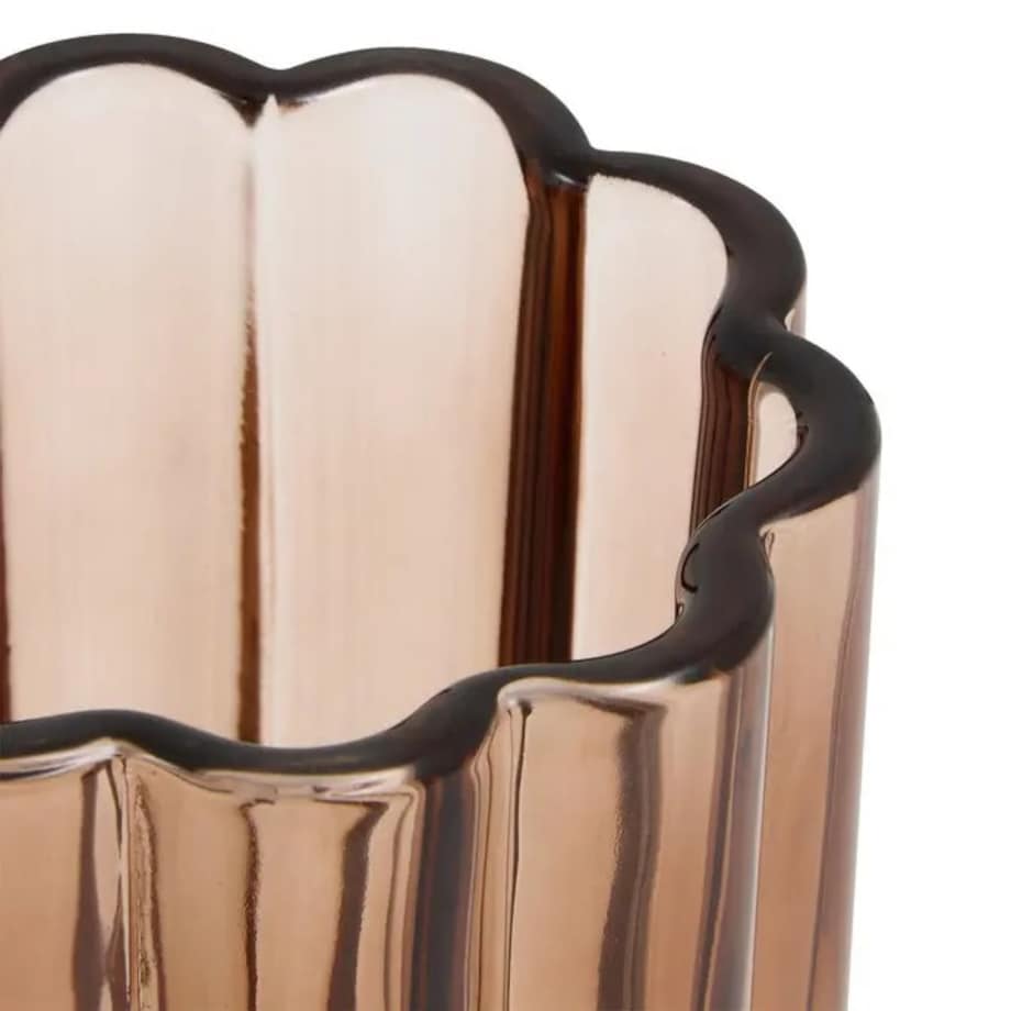 Kubek na szczoteczki do zębów, różowo-bursztynowy Florea