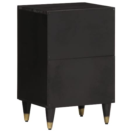 vidaXL Szafka łazienkowa, 38x33x58 cm, lite drewno mango