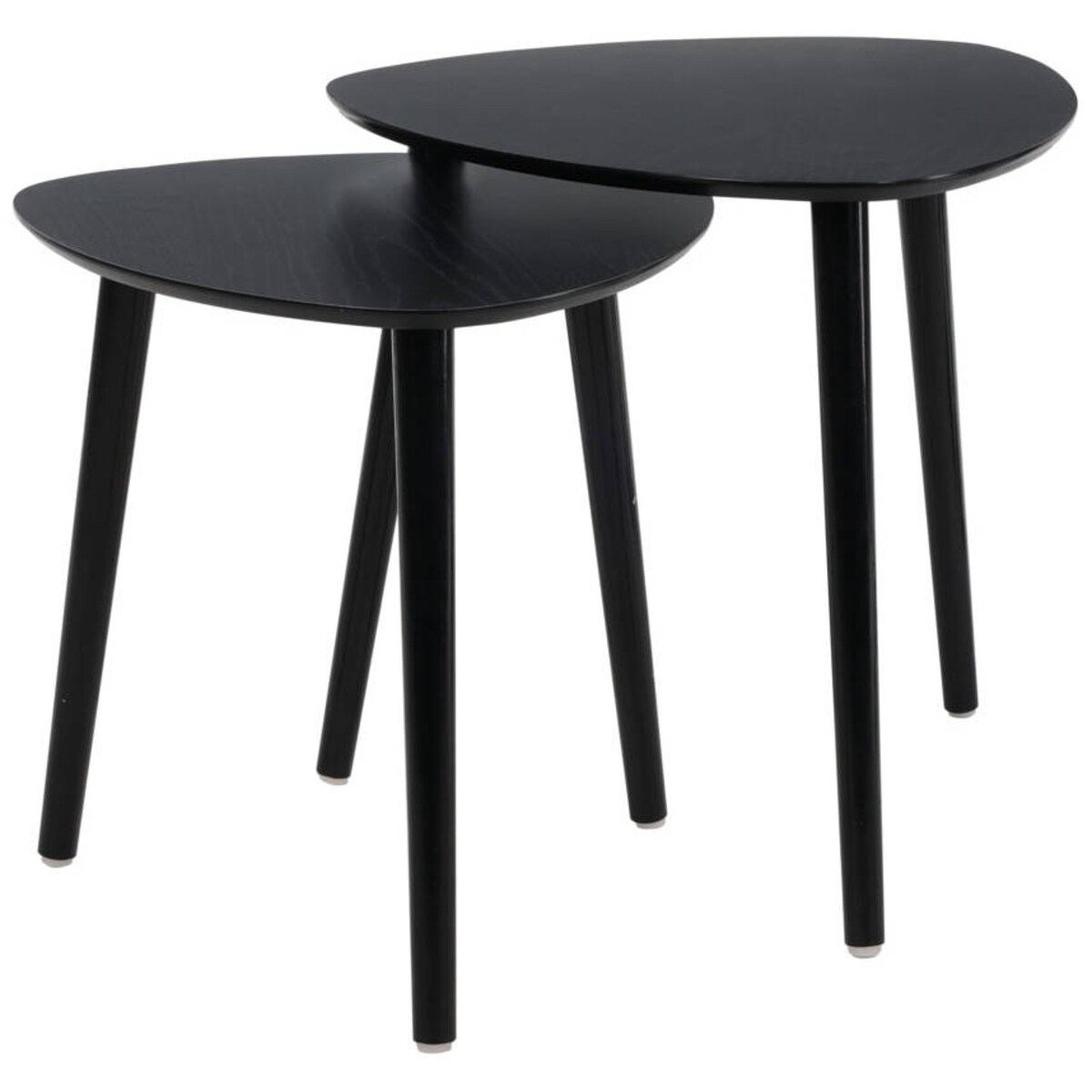 Zestaw stolików kawowych na trzech nogach, 2 szt.