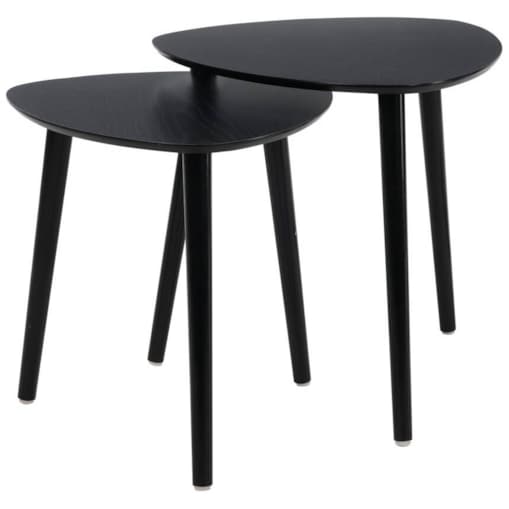 Zestaw stolików kawowych na trzech nogach, 2 szt.