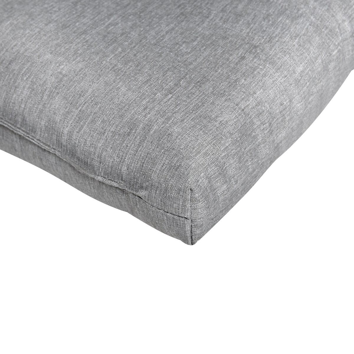 Poduszka na leżak ogrodowy CESANA PREMIUM 192 x 56 cm Szary melanż