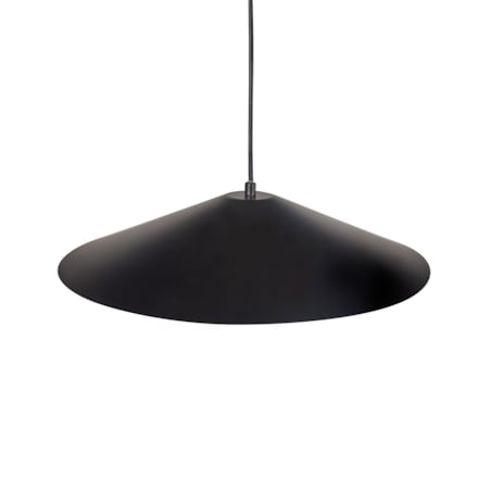 Lampa podłogowa metalowa czarna COMALIE