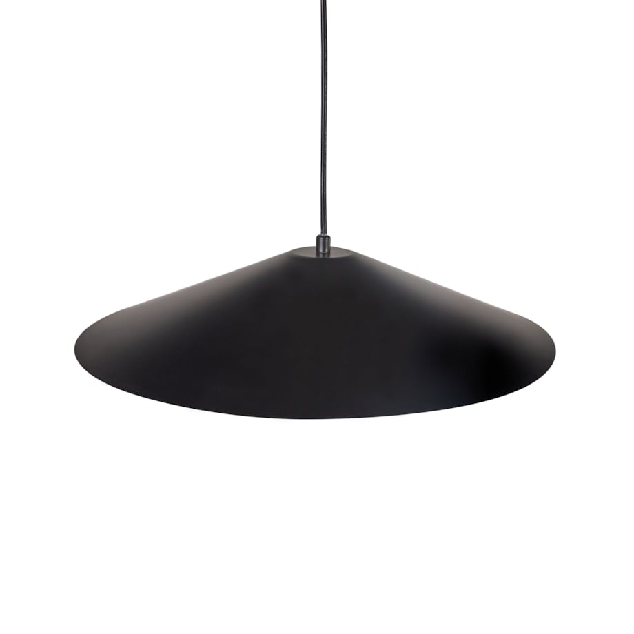 Lampa podłogowa metalowa czarna COMALIE