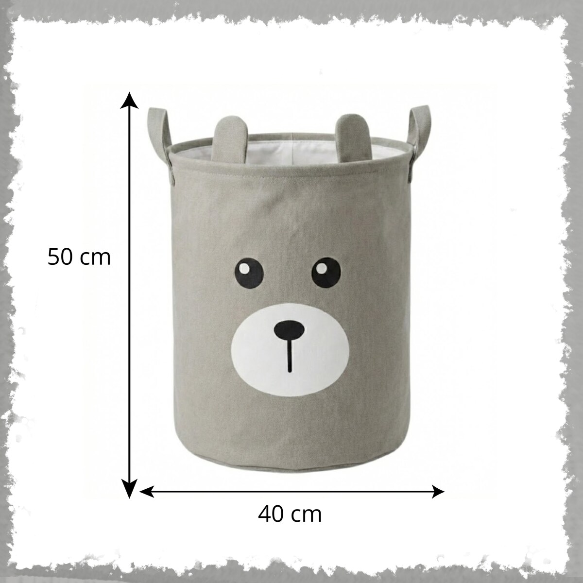 Kosz na zabawki klocki zamykany ze ściągaczem duży XXL organizer pojemnik