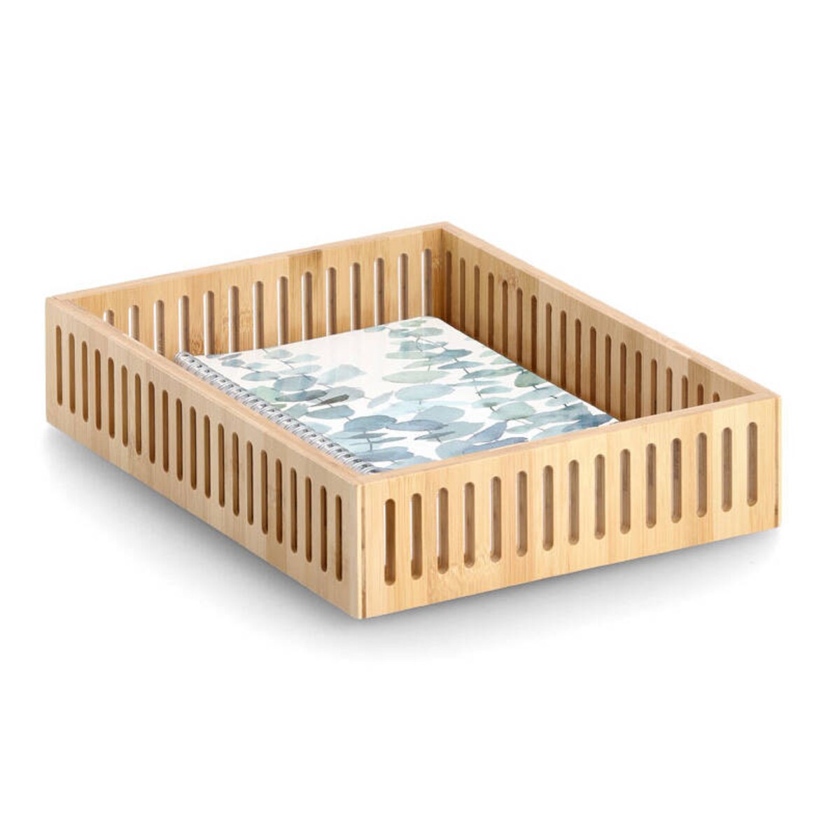 Bambusowa tacka biurowa na dokumenty