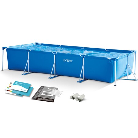 Basen ogrodowy stelażowy Intex 450x220x84 duży