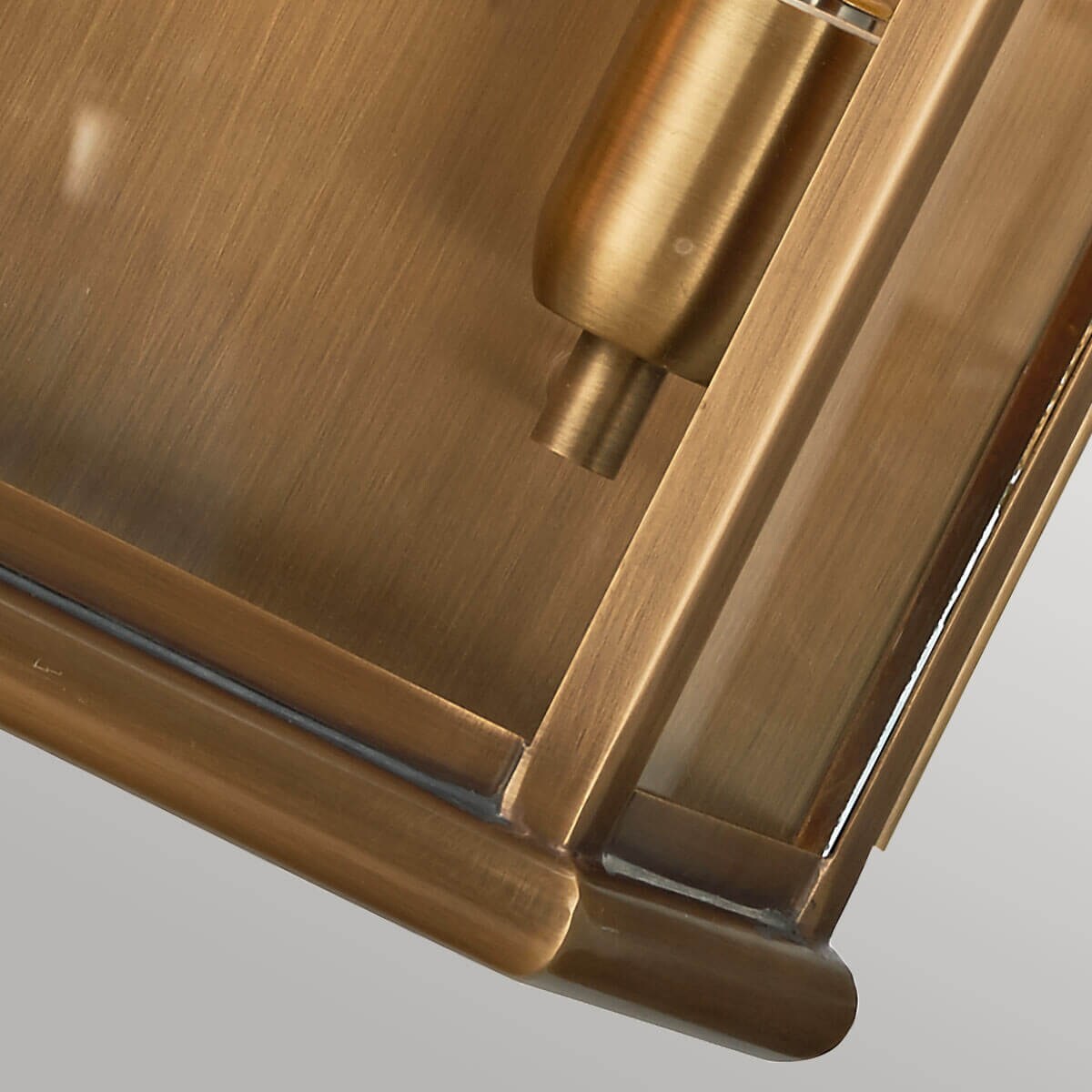 Latarnia ścienna na elewację ST-MARTINS-L-BR Elstead do ogrodu mosiądz