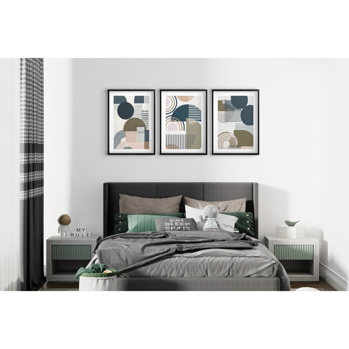 Nowoczesne Obrazy Plakaty ścienne Ozdoba na ścianę do pokoju młodzieżowego