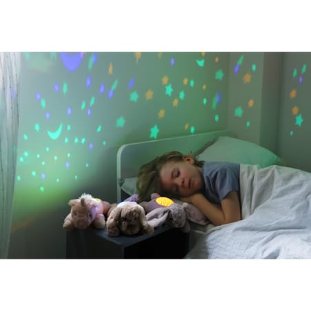 Pluszowy projektor dla dzieci - Jednorożec Ella - przyjaciel do snu - Cloud b® Dream Buddies™