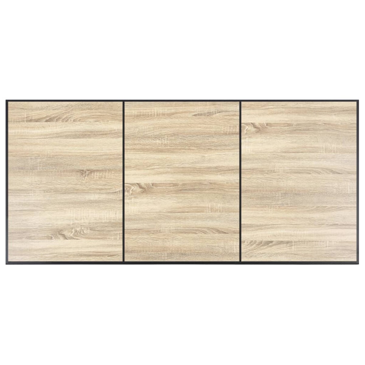 vidaXL Stół jadalniany, dębowy, 200 x 100 x 75 cm, MDF