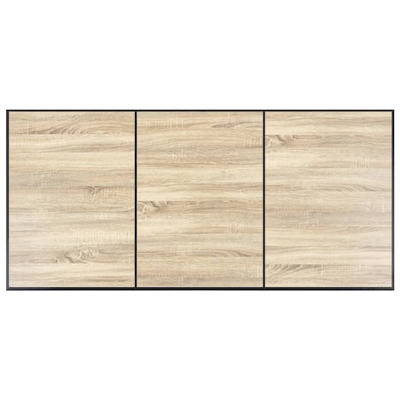 vidaXL Stół jadalniany, dębowy, 200 x 100 x 75 cm, MDF