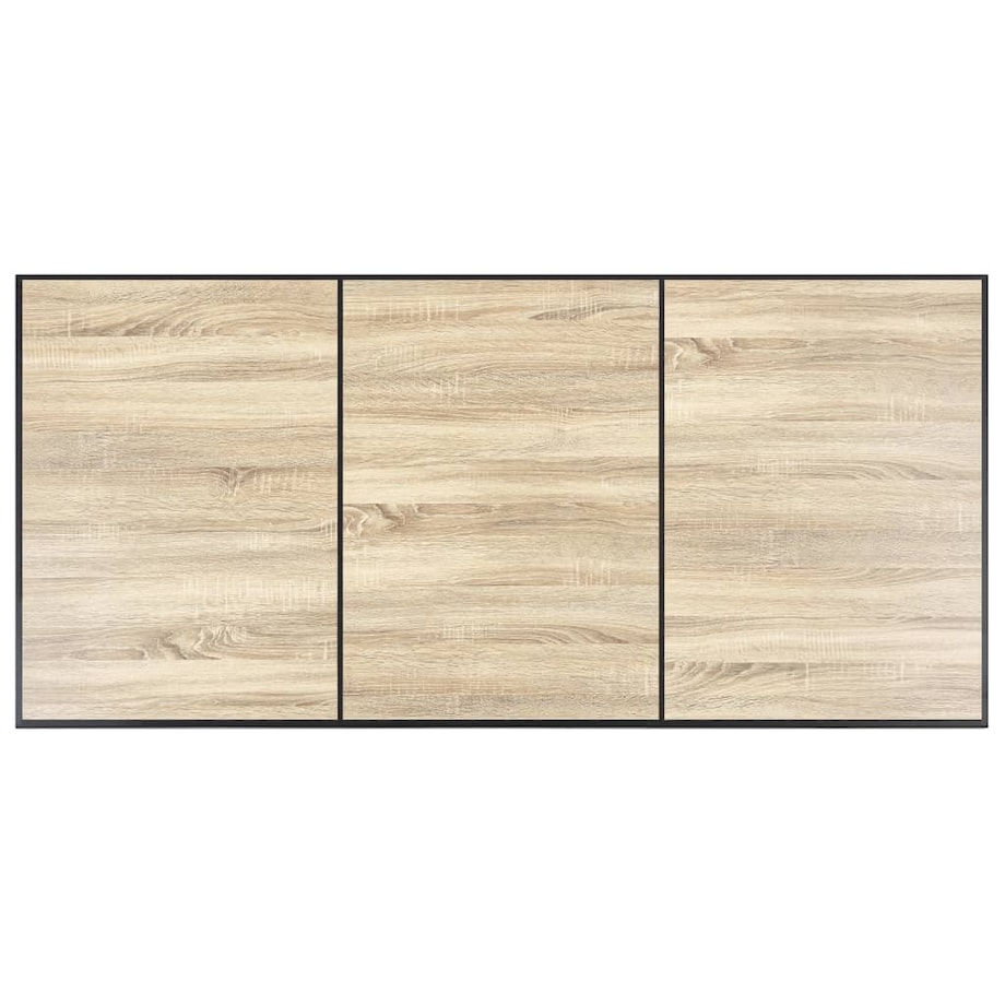 vidaXL Stół jadalniany, dębowy, 200 x 100 x 75 cm, MDF