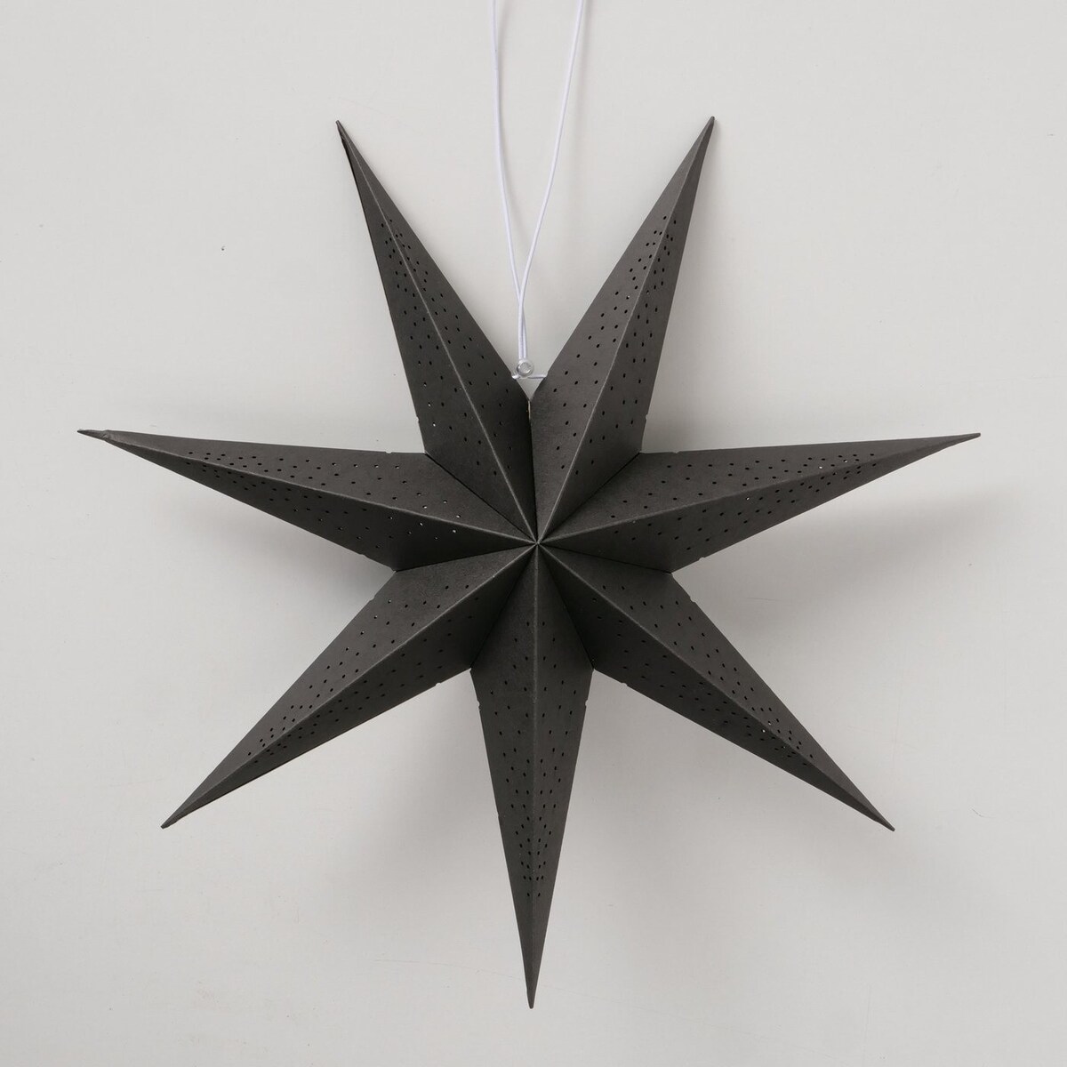 Ozdoba - gwiazda bambusowa Ø 20 x 7 cm SAKANNA czarna small