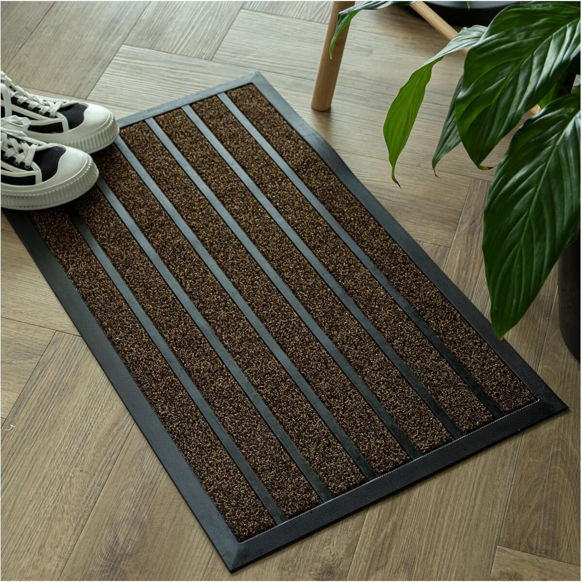 Wycieraczka zewnętrzna 45x75 cm Grass brązowa