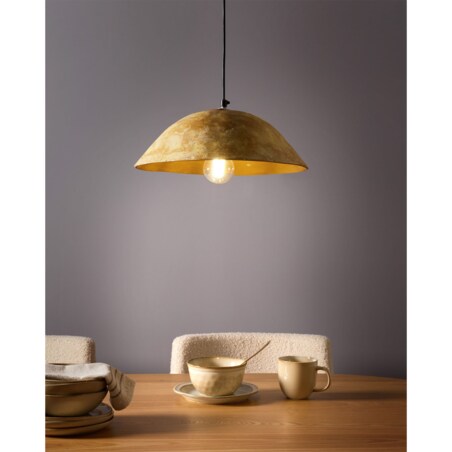 Lampa wisząca WAYAMBO Papier-mâché Żółty