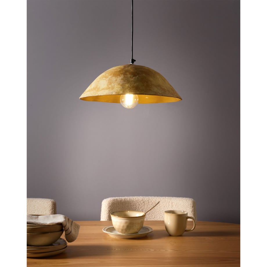 Lampa wisząca WAYAMBO Papier-mâché Żółty